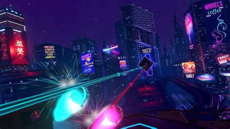 Synth Riders: Neon-Drenched Rhythm Mayhem for the VR Enthusiast!